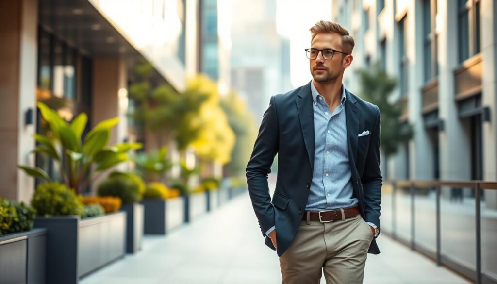 casual stylish menswear